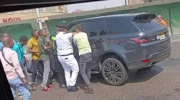 القبض على سائح عربي بعد تسببه في حادث مروري أعلى كوبري أكتوبر
