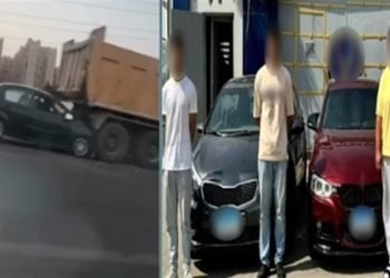 غدًا محاكمة المتهمين بمطاردة فتيات طريق الواحات وإصابتهن