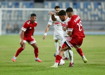 الزمالك يتقدم على مودرن سبورت بهدف في الشوط الأول