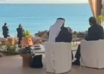 السيسي وبن زايد على ضفاف أجمل شواطئ العالم بالعلمين