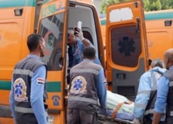 تصادم عدد من السيارات أعلى طريق محور جوزيف تيتو بالقاهرة