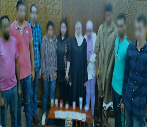 ضبط نادي صحي للأعمال المنافية يضم 5 رجال و4 سيدات بالإسكندرية