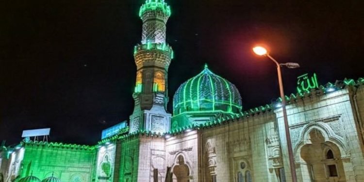 مواقيت الصلاة اليوم في المدن المصرية