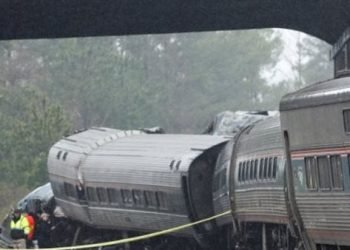 اصطدام قطارين في منطقة المتراس بالإسكندرية