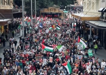 مظاهرات حاشدة بأستراليا دعمًا لفلسطين وسط خلاف مع تل أبيب