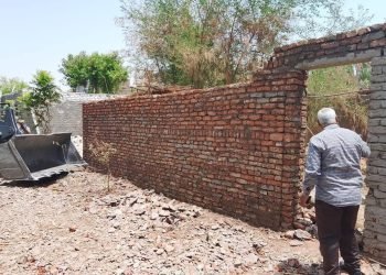 حملة لإزالة 7 حالات تعدي على أراضي زراعية بأرمنت