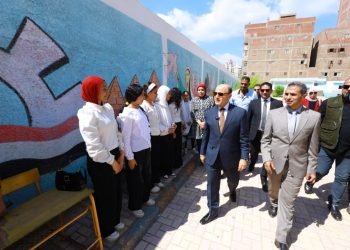 محافظ كفرالشيخ يتفقد 2377 مدرسة لاستقبال 883 ألف طالب جديد