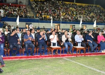 وزير الشباب ومحافظ بورسعيد يشاركان بشبابها ثاني حفلات “ليالي بشبابها” الصيفية