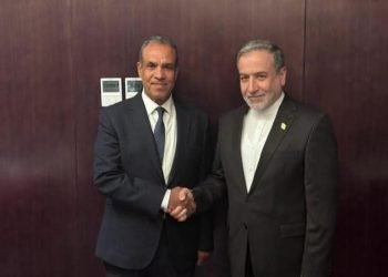 وزير الخارجية والهجرة يلتقي نظيره الإيراني