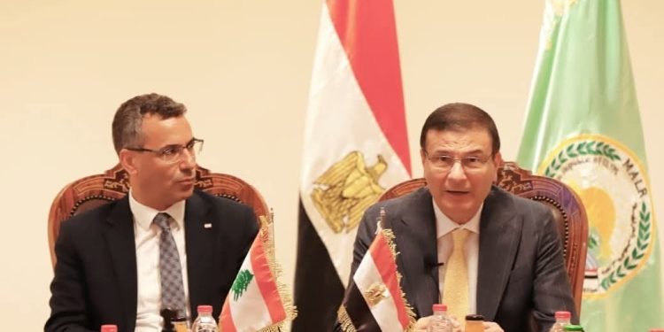 وزير الزراعة ونظيره اللبناني يطلقان الدورة الخامسة للجنة المصرية اللبنانية الزراعية الفنية المشتركة