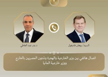 اتصال هاتفى بين وزير الخارجية ونظيره الألماني