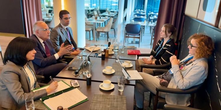 وزير الري يلتقي مديرة المياه بوزارة البيئة والمناخ الألمانية ضمن فعاليات “الأسبوع العالمي للمياه”