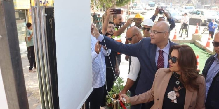 افتتاح تطوير شارع نبوية موسى وكوبري المشاة بالقليوبية ب100 مليون جنيه