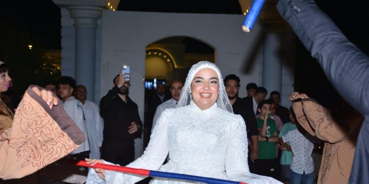 «في ليلة لا تنسى»..«مصطفى وعلياء» يدخلان القفص الذهبي