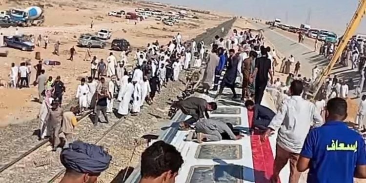 بعد حادث القطار.. وزيرة التنمية المحلية: رفع حالة الاستعداد القصوى