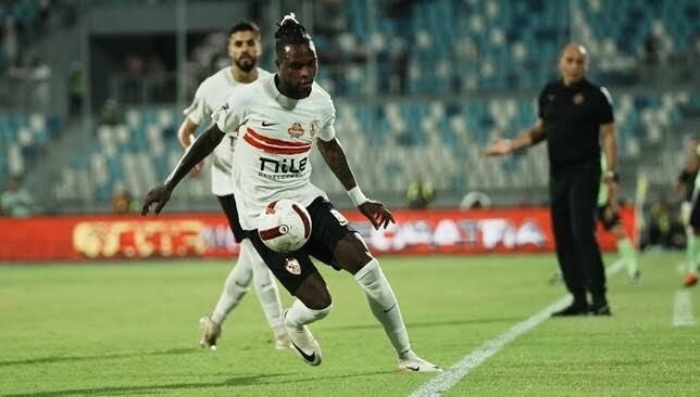 شيكو بانزا يفتتح أهدافه بقميص الزمالك