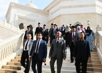 تفاصيل زيارة القضاة الشرعيين الماليزيين مسجد مصر الكبير بالعاصمة الإدارية