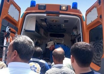 مصرع راكب وإصابة 9 في حادث على طريق الضبعة بالبحيرة