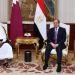 السيسي يلتقي أمير قطر ويؤكد تضامن مصر الكامل مع الدوحة ضد العدوان الإسرائيلي