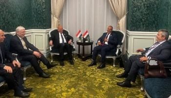 وزيرا خارجية مصر والعراق: إقامة دولة فلسطين السبيل الوحيد لإرساء الاستقرار