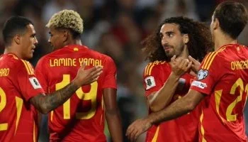 إسبانيا تفتتح تصفيات المونديال بثلاثية نظيفة في شباك بلغاريا