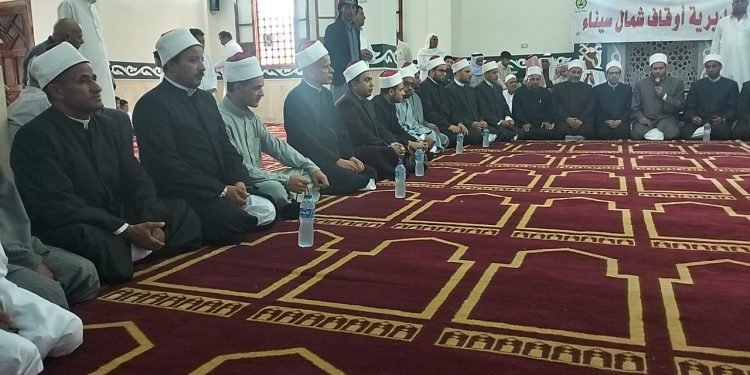 قافلة الأزهر والأوقاف والإفتاء بشمال سيناء لمواجهة التطرف وترسيخ القيم الوطنية