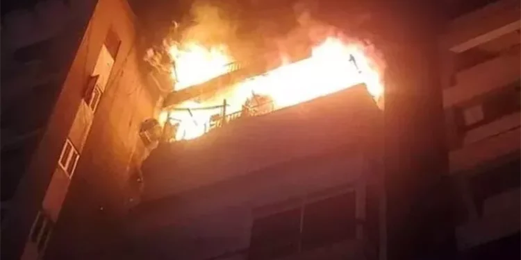 التحقيقات تكشف سبب حريق شقة في حدائق القبة