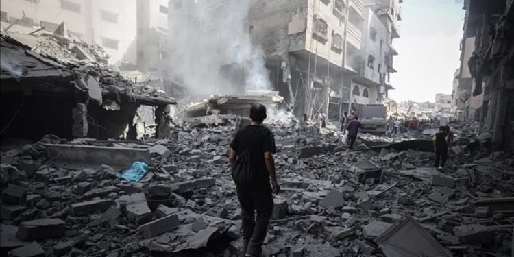 ارتفاع عدد الشهداء والجرحى في غارات الاحتلال على برج طيبة وخيام النازحين بغزة