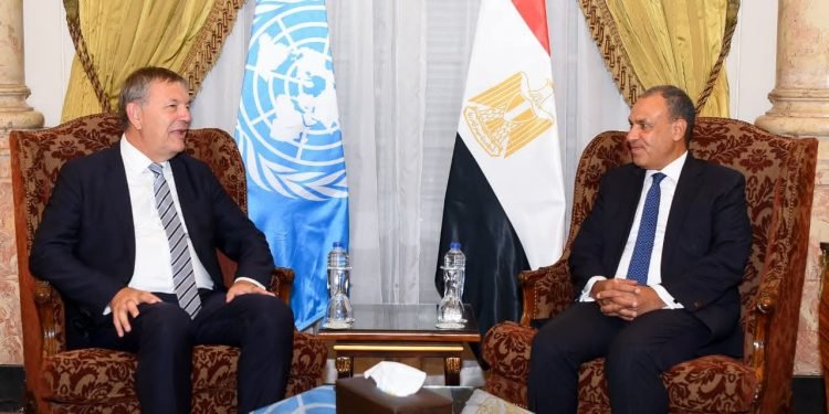 وزير الخارجية يستقبل المفوض العام لوكالة الأمم المتحدة لإغاثة وتشغيل اللاجئين الفلسطينيين