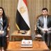 وزير الشباب والرياضة يستقبل الممثلة المقيمة الجديدة لبرنامج الأمم المتحدة الإنمائي في مصر