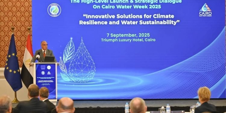 وزير الري يشارك في احتفالية “الحوار الاستراتيجي رفيع المستوى للإعداد لأسبوع القاهرة الثامن للمياه لعام ٢٠٢٥”