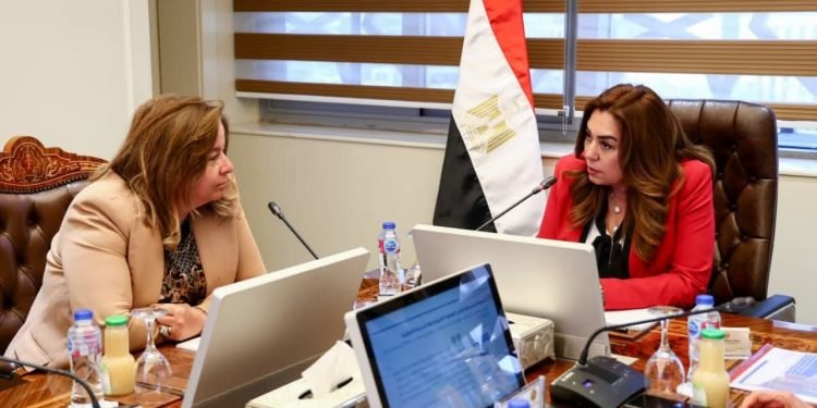 وزيرة التنمية المحلية تبحث تعزيز الخدمات التمويلية والتأمينية بالمحافظات