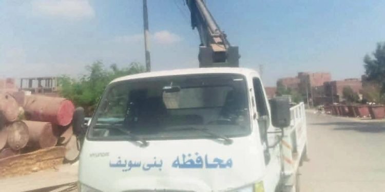 الوحدة المحلية لبني سويف تكثف جهودها في ملفات النظافة والتعديات لتحسين مستوى الخدمات