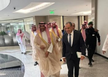 وزير الخارجية يبحث مع وزير الصناعة السعودي تعزيز التعاون الصناعي والاستثماري