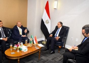 وزير الخارجية المصري يلتقي أمين عام مجلس التعاون الخليجي ويؤكد: أمن الخليج جزء من أمن مصر القومي