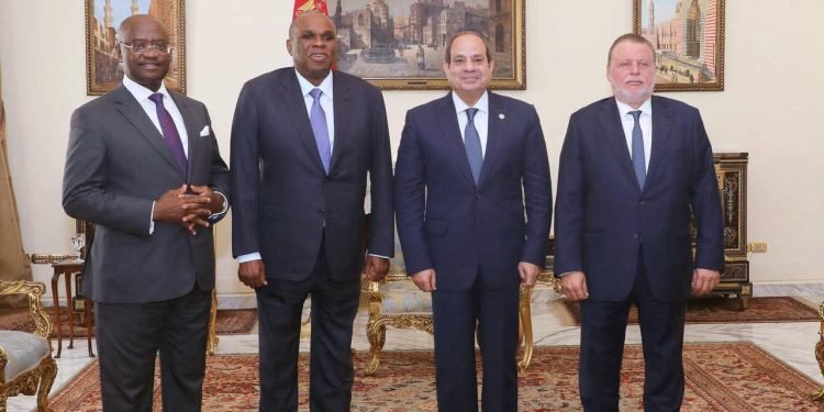 من قصر الاتحادية.. السيسي يؤكد دور مصر في دعم أجندة التنمية الأفريقية