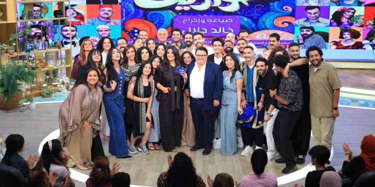 خالد جلال وأبطال “حواديت” ضيوف معكم منى الشاذلي