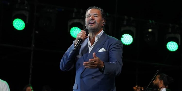 راغب علامة يشعل احتفالية اليوم الوطني السعودي بمهرجان مراسي