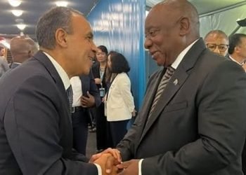 وزير الخارجية يلتقي رئيس جنوب إفريقيا.. تفاصيل