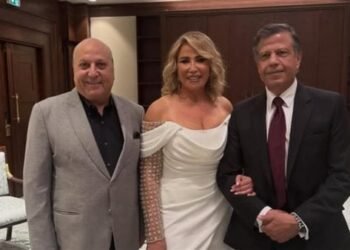 بعد موجة الانتقادات.. إيناس الدغيدي تحتفل بزواجها