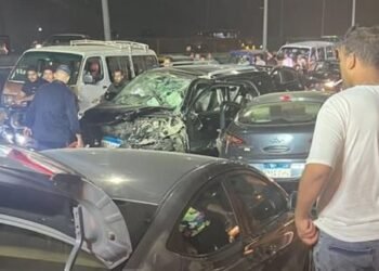 مصرع شخصين وإصابة 35 في تصادم مروع بطريق السويس الصحراوي