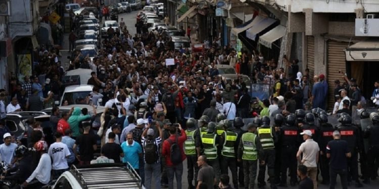 اشتباكات في المغرب بسبب احتجاجات شبابية