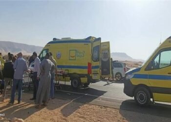 إصابة 19 شخصًا في حادثي تصادم بسوهاج على الطريق الزراعي السريع