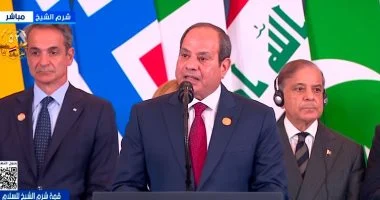 السيسي: السلام تصنعه الشعوب لا الحكومات
