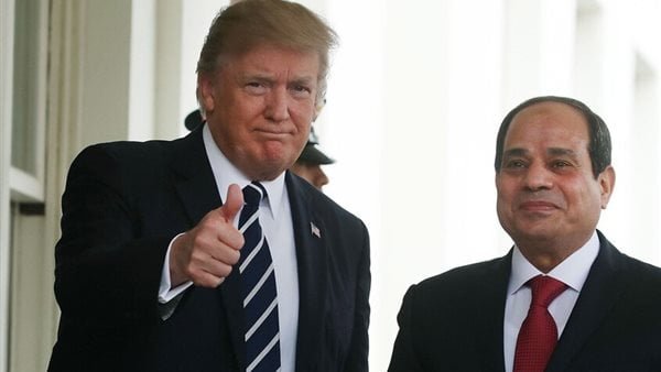 السيسي يعرب عن تطلعه لاستقبال ترامب في مصر بشأن توقيع اتفاق غزة