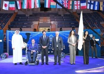 وزير الرياضة يشهد مراسم تسليم علم بطولة العالم لرفع الأثقال البارالمبي