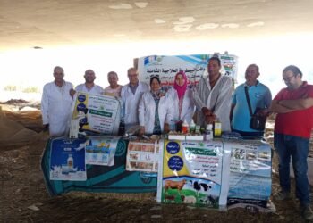 وزارة الزراعة تطلق قوافل بيطرية مجانية لدعم المربين في المنوفية والجيزة