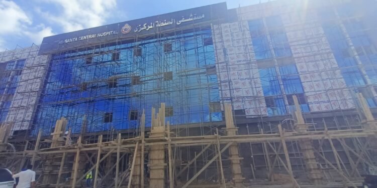 190 سريرًا و5 غرف عمليات.. تفاصيل صرح طبي ضخم يخدم أهالي السنطة بالغربية