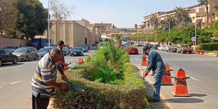 محافظ الجيزة: خطة شاملة لتجميل وصيانة المنطقة المحيطة بالمتحف المصري الكبير