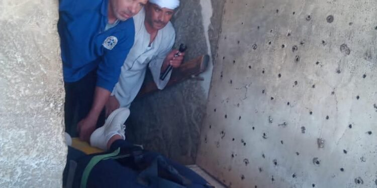 الصحة: إنقاذ ناجح لسائحة إسبانية أصيبت داخل هرم سنفرو المنحني بدهشور